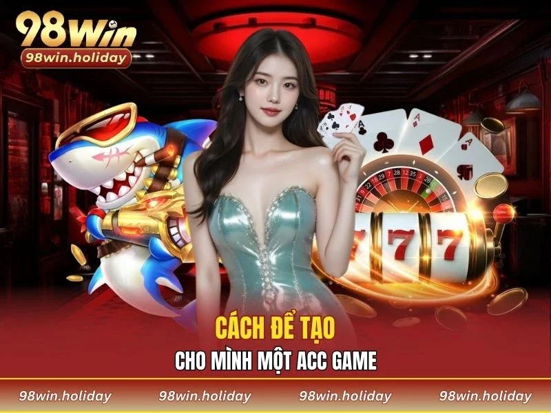 Cách để tạo cho mình một acc game