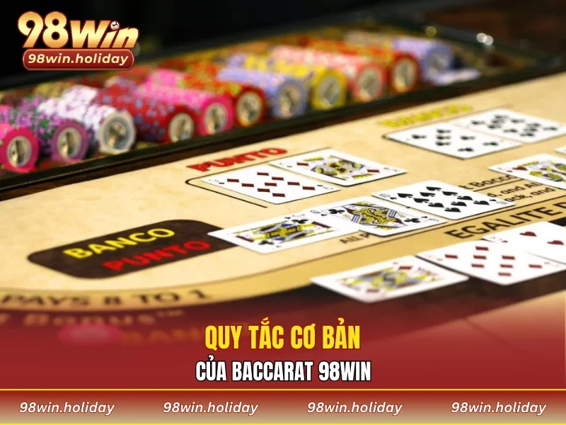 Quy tắc cơ bản của Baccarat 98WIN